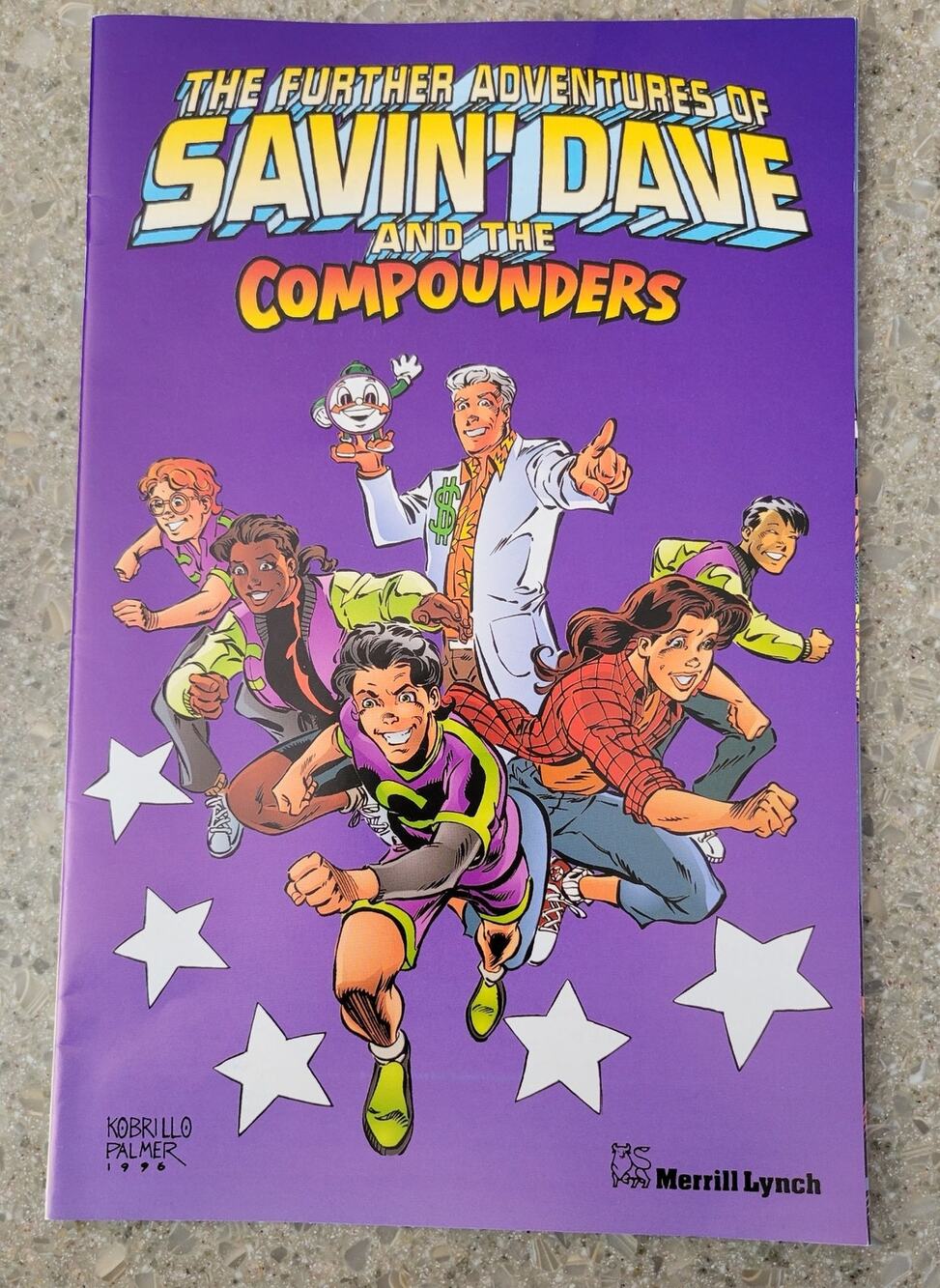 The Future Adventures of Savin' Dave & the Compounders Merrill Lynch Comic 1999